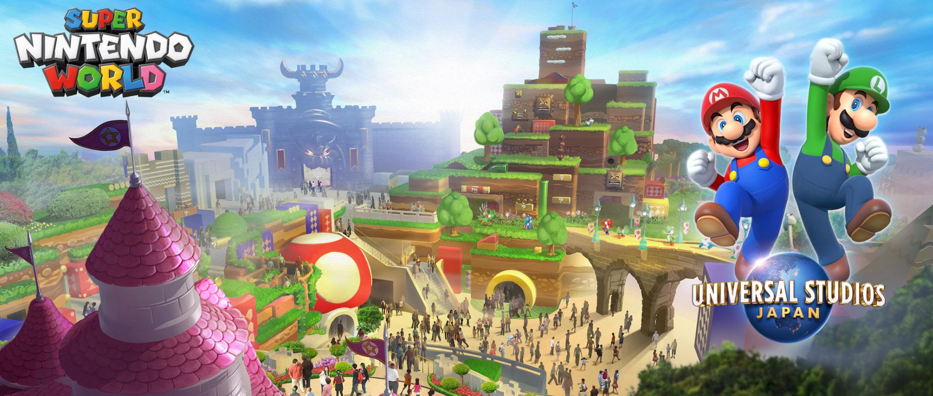 Super Nintendo World preparada para abrir no Japão!
