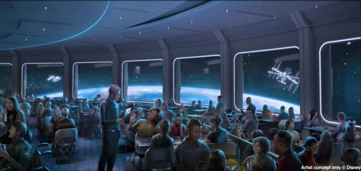 Disney divulga novas informações sobre o restaurante Space 220