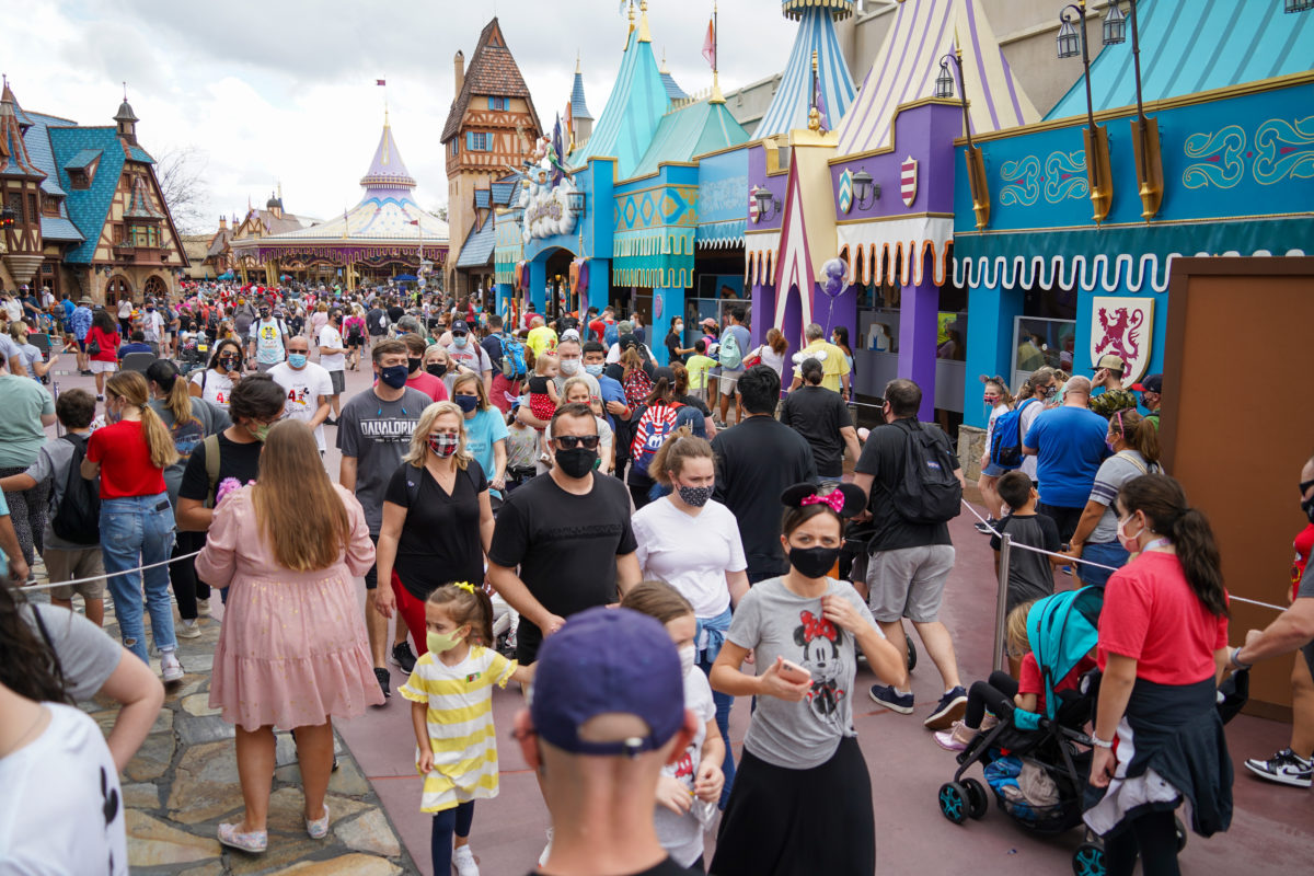 Como foi a lotação dos parques no feriado de President's Day