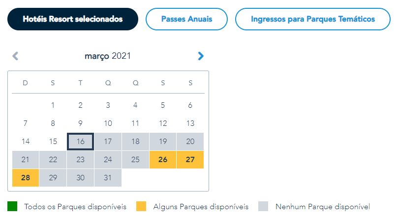 Disney faz mudanças no sistema de agendamento de Park Pass