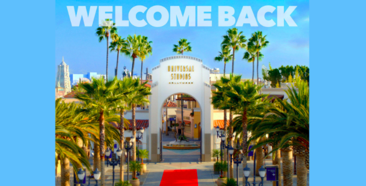 reabertura universal studios california