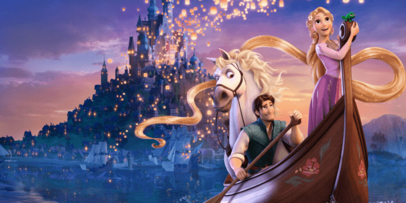 Área temática da Rapunzel nos parques Disney