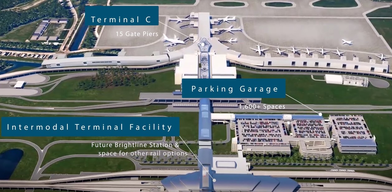 Aeroporto Internacional de Orlando irá inaugurar novo Terminal em 2022