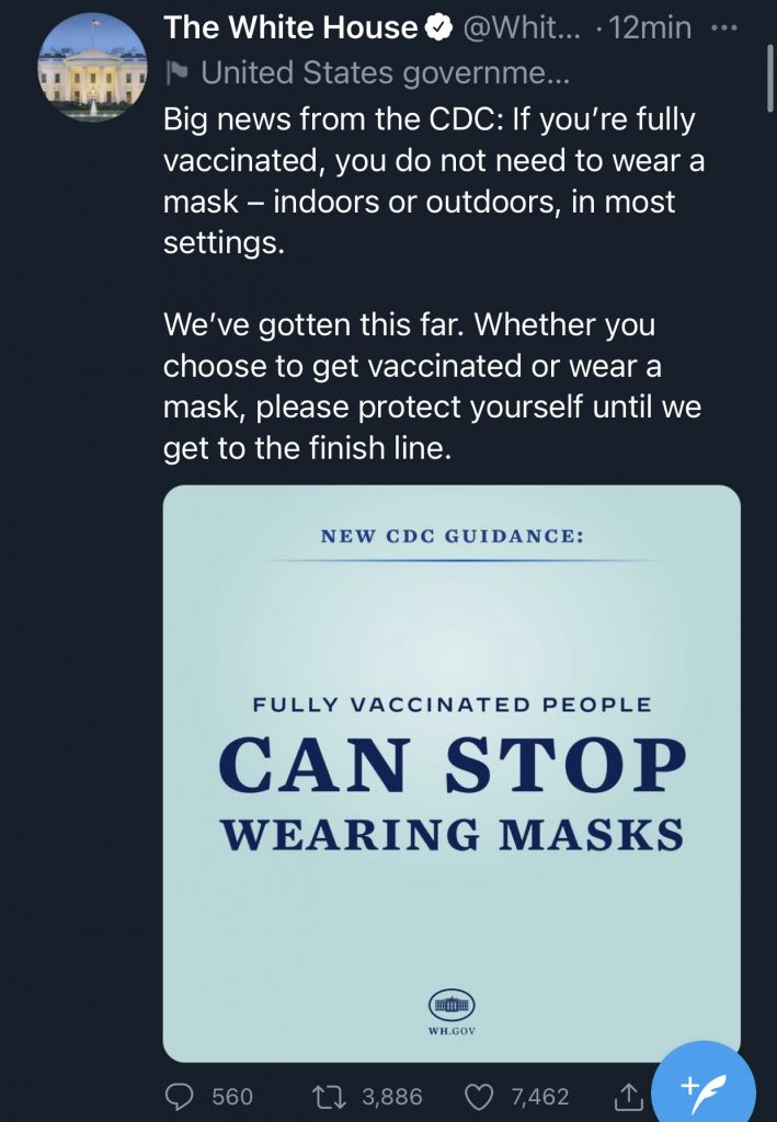 obrigatoriedade mascaras eua