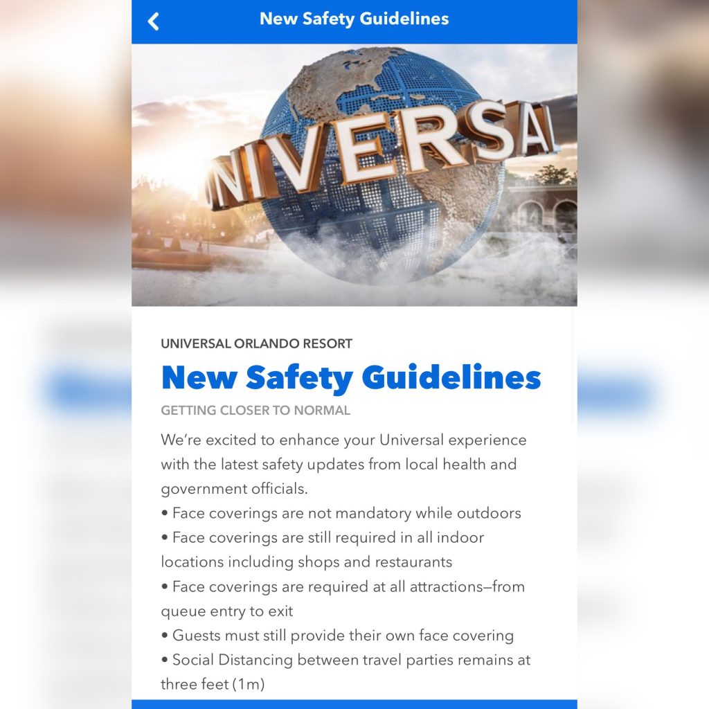 regras mascara pandemia parques orlando