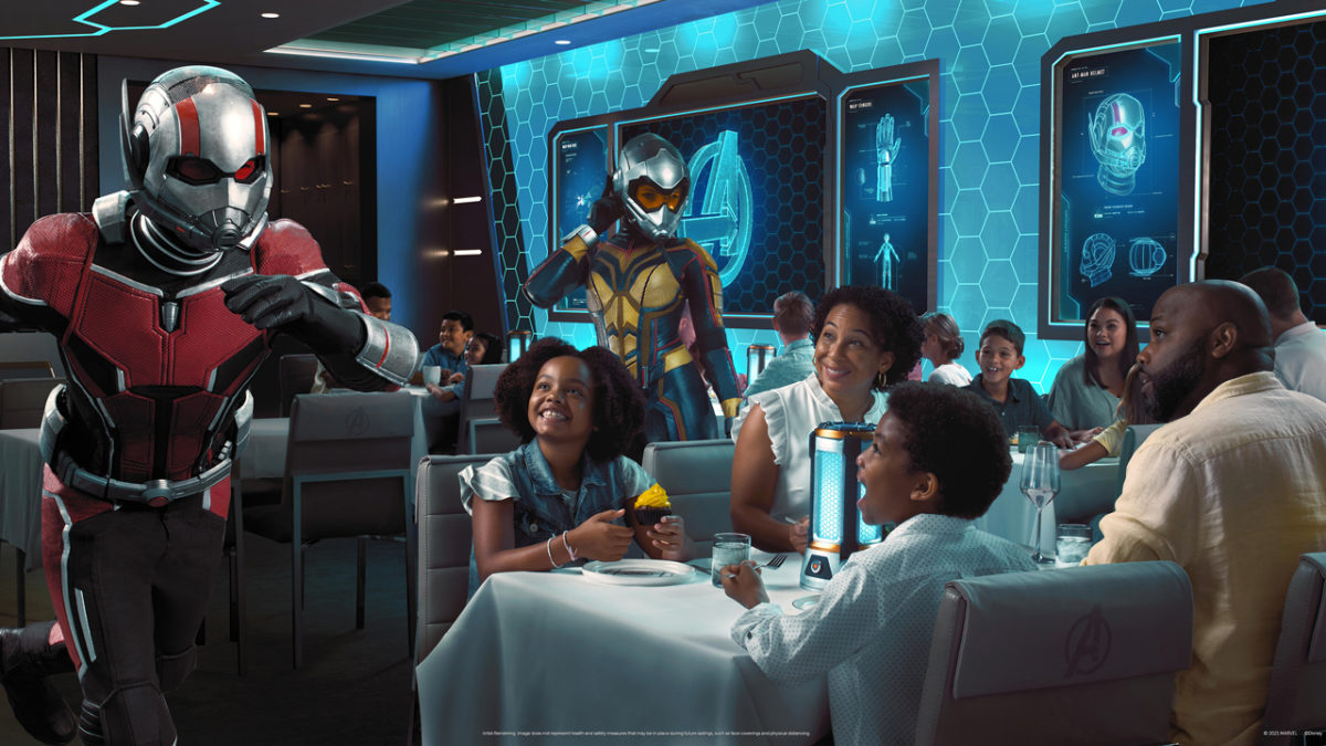 Navio Disney Wish: mais detalhes revelados sobre o restaurante da Marvel