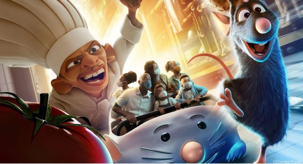 fila virtual disney ratatouille