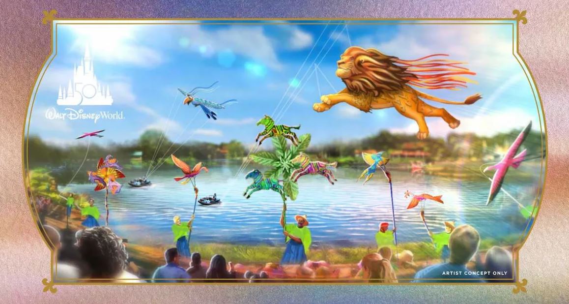 Kite Tails no Animal Kingdom: Disney divulga horários do novo show