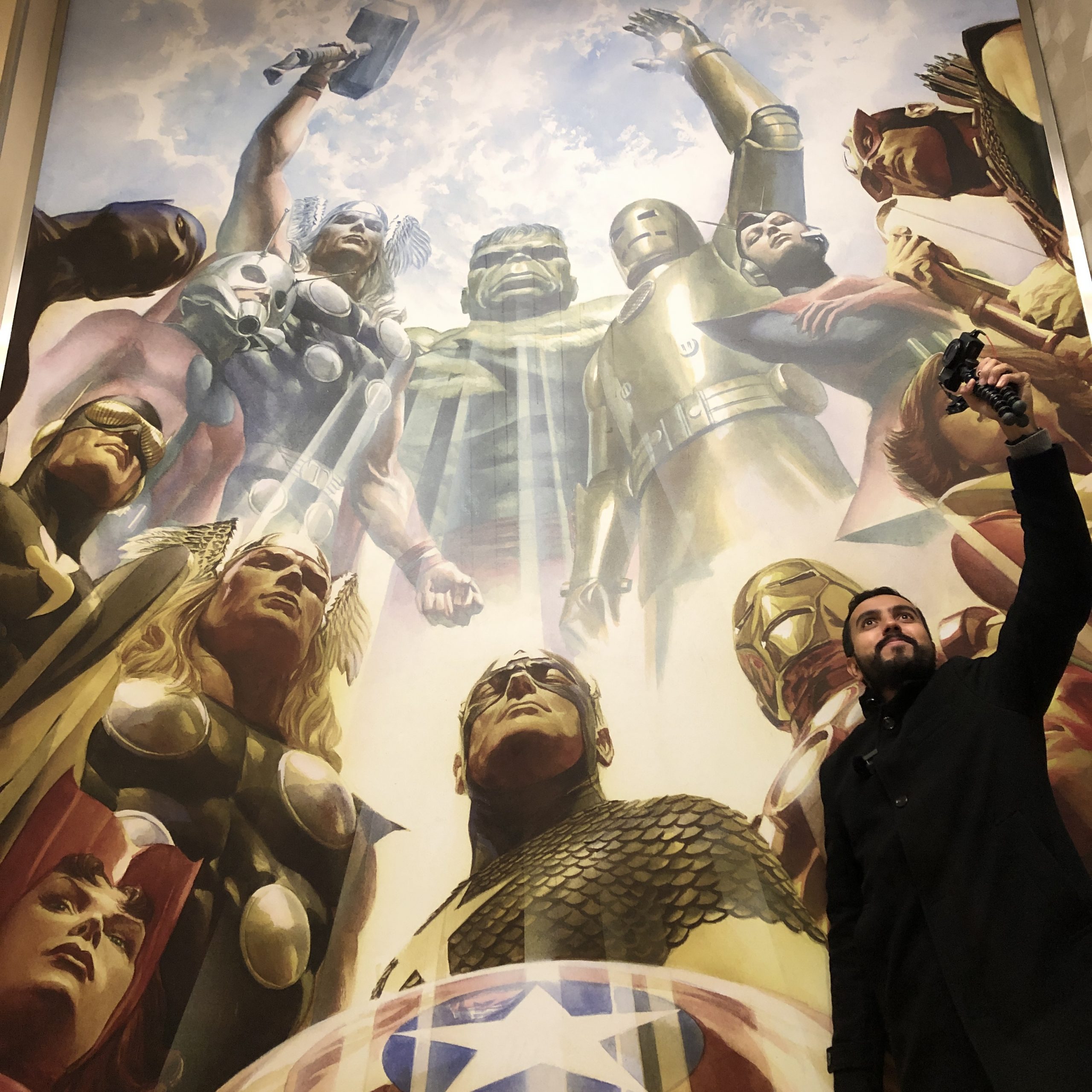 Hotel da Marvel na Disney de Paris - New York The Art of Marvel