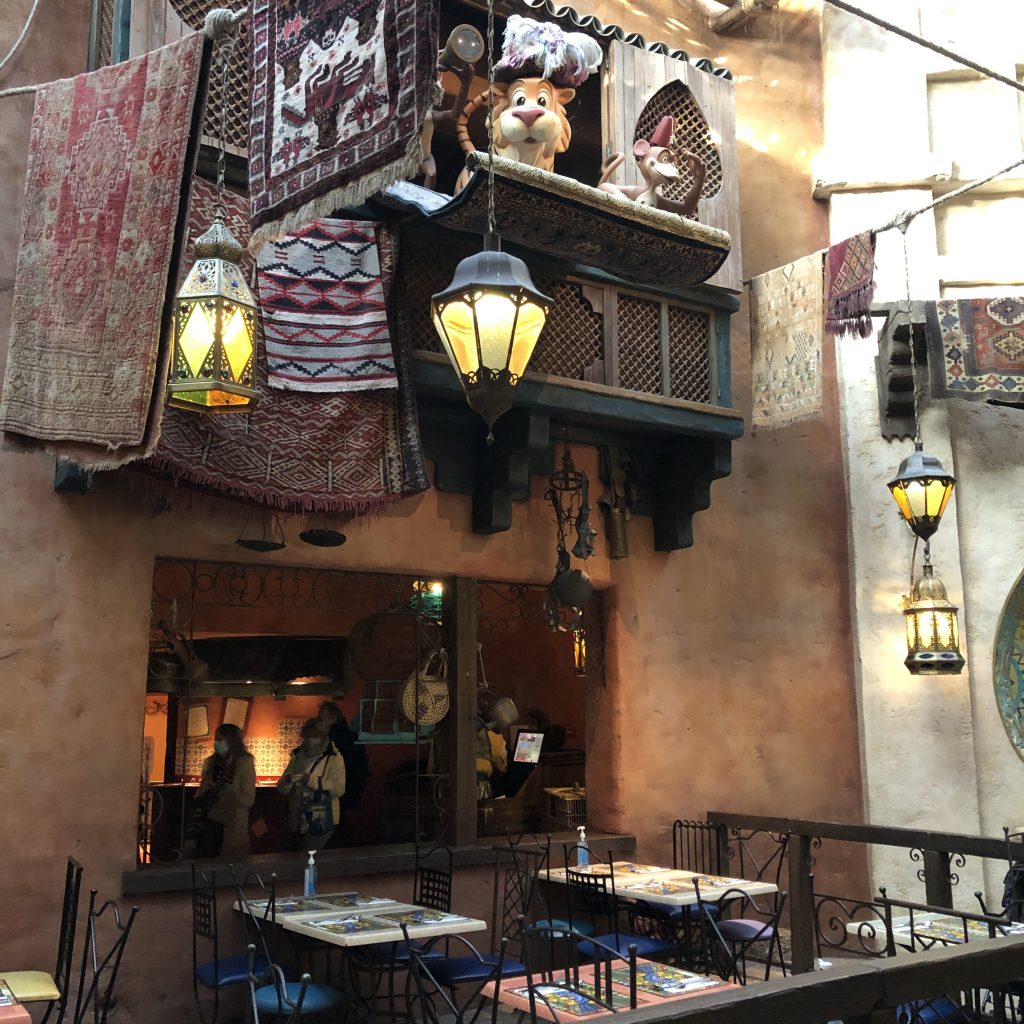 restaurante aladdin disney paris