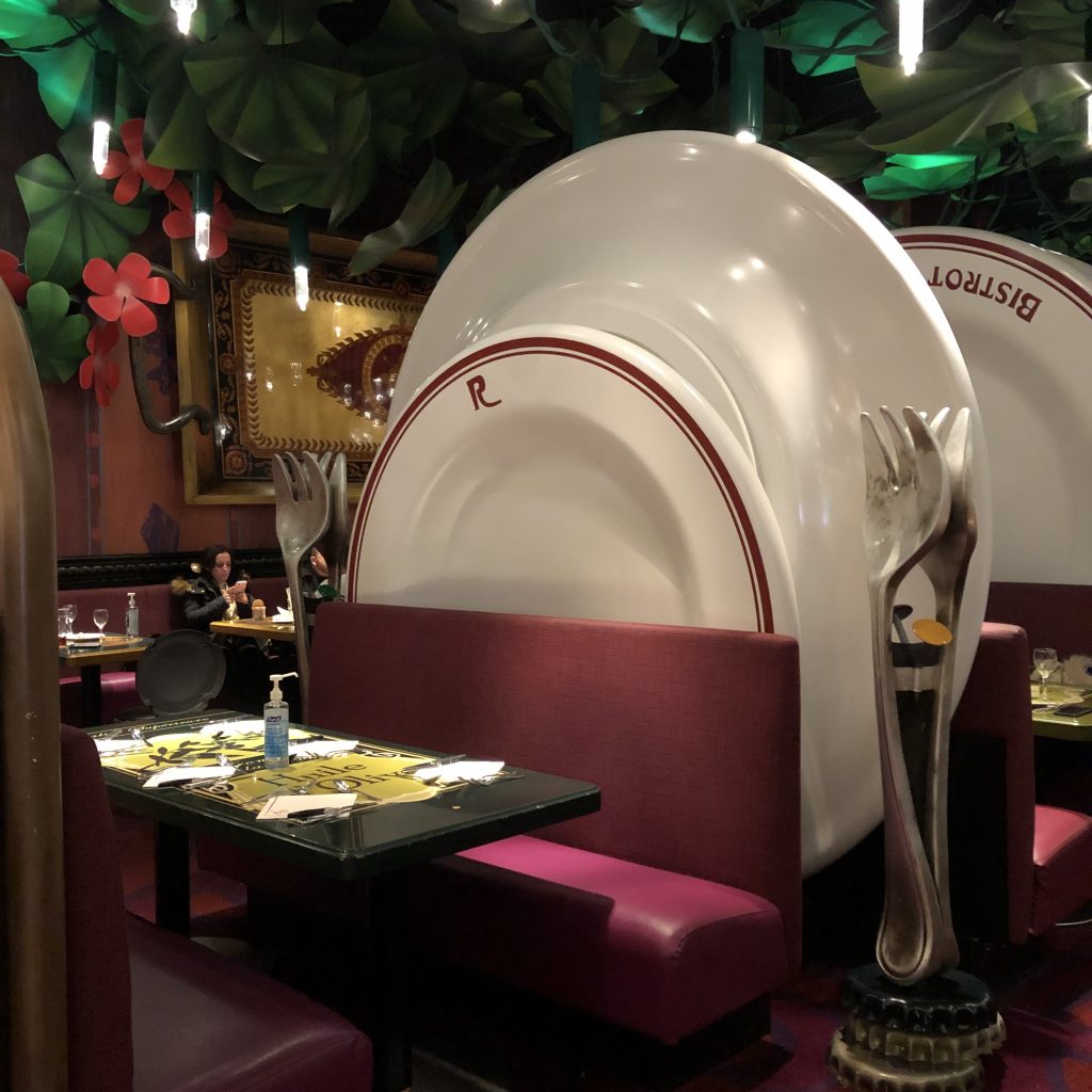 restaurante do Ratatouille na Disney