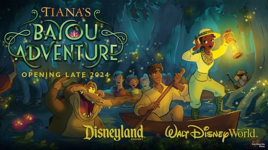 Tiana's Bayou Adventure - Disney divulga data de abertura da atração