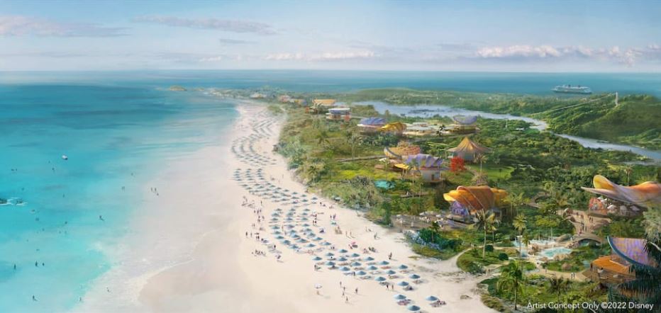 Disney compartilha detalhes de sua segunda ilha nas Bahamas