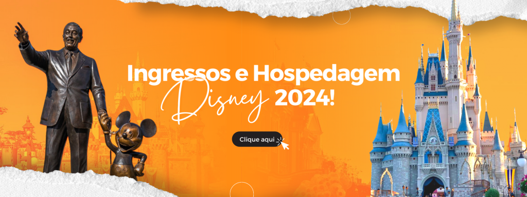 Ingressos Disney 2024