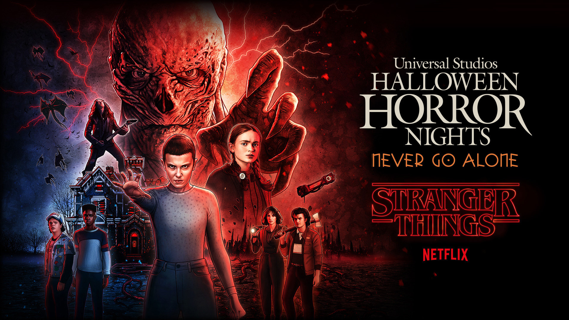 Halloween Horror Nights 2023 - Casa de Stranger Things confirmada!