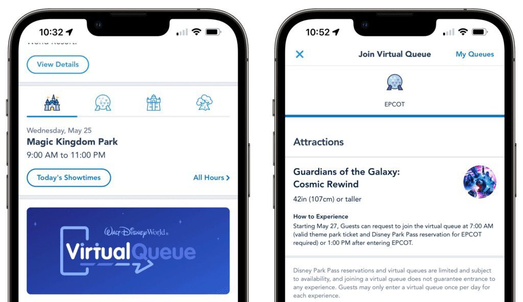 Fila Virtual na Disney será encerrada nos parques de Orlando
