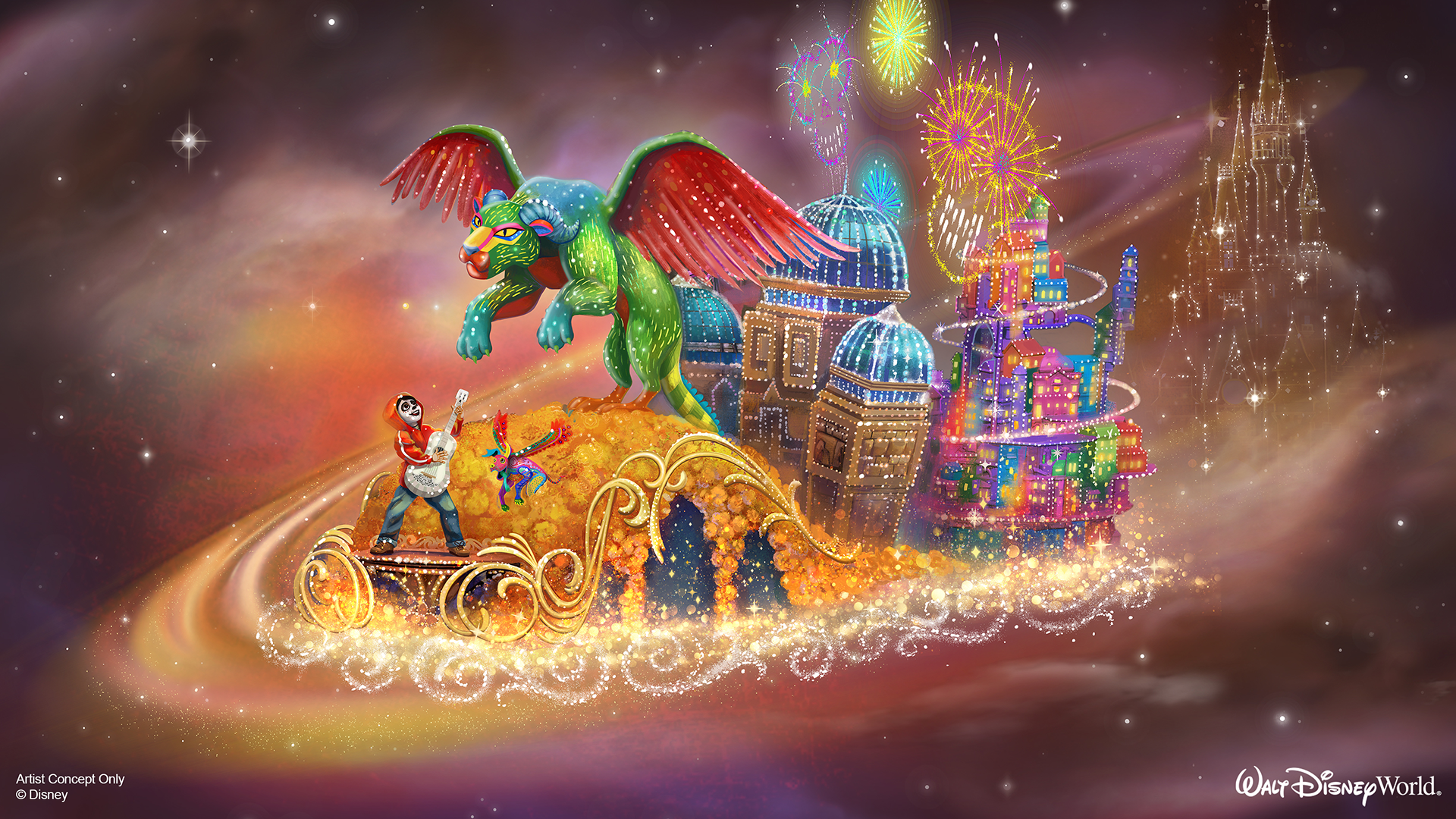 Parada noturna no Magic Kingdom - Disney revela detalhes