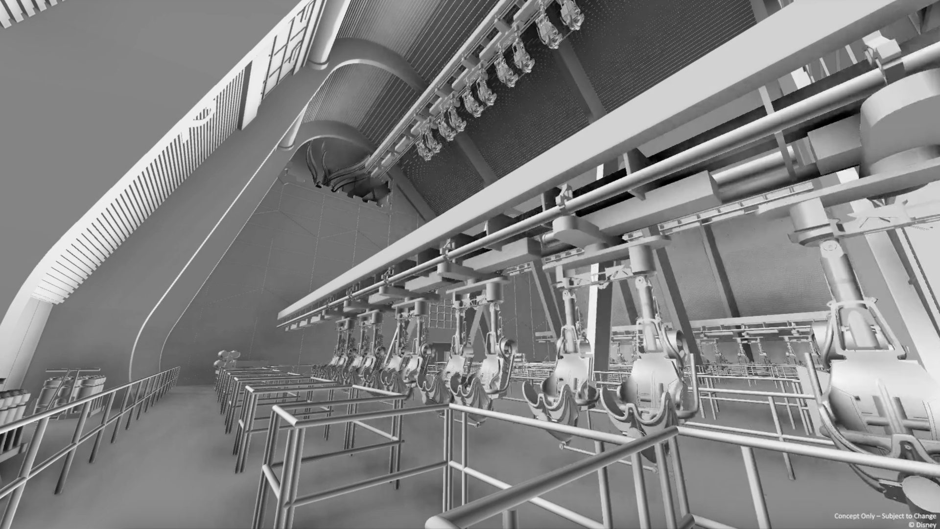 Montanha-russa de Monstros S.A - Detalhes da atração revelados