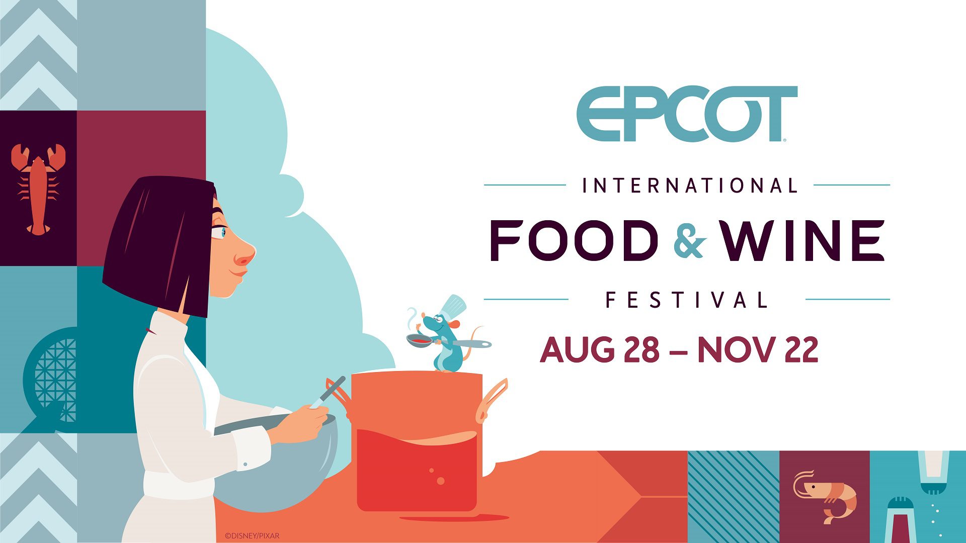 Food & Wine 2025 - datas do melhor festival do Epcot anunciadas