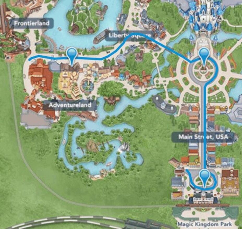 parada noturna iluminada magic kingdom