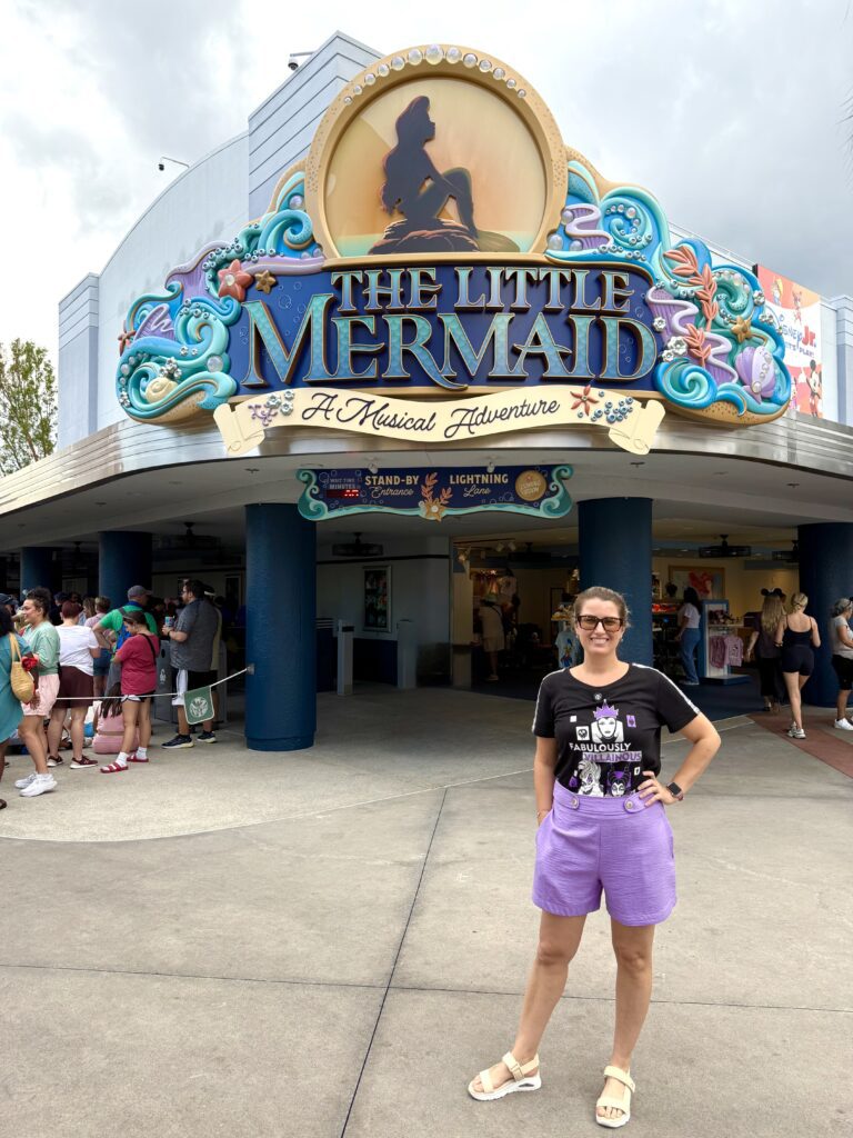 show pequena sereia hollywood studios