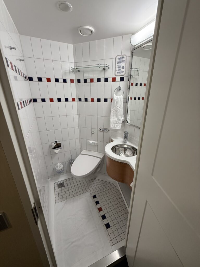 banheiros cabines navio disney