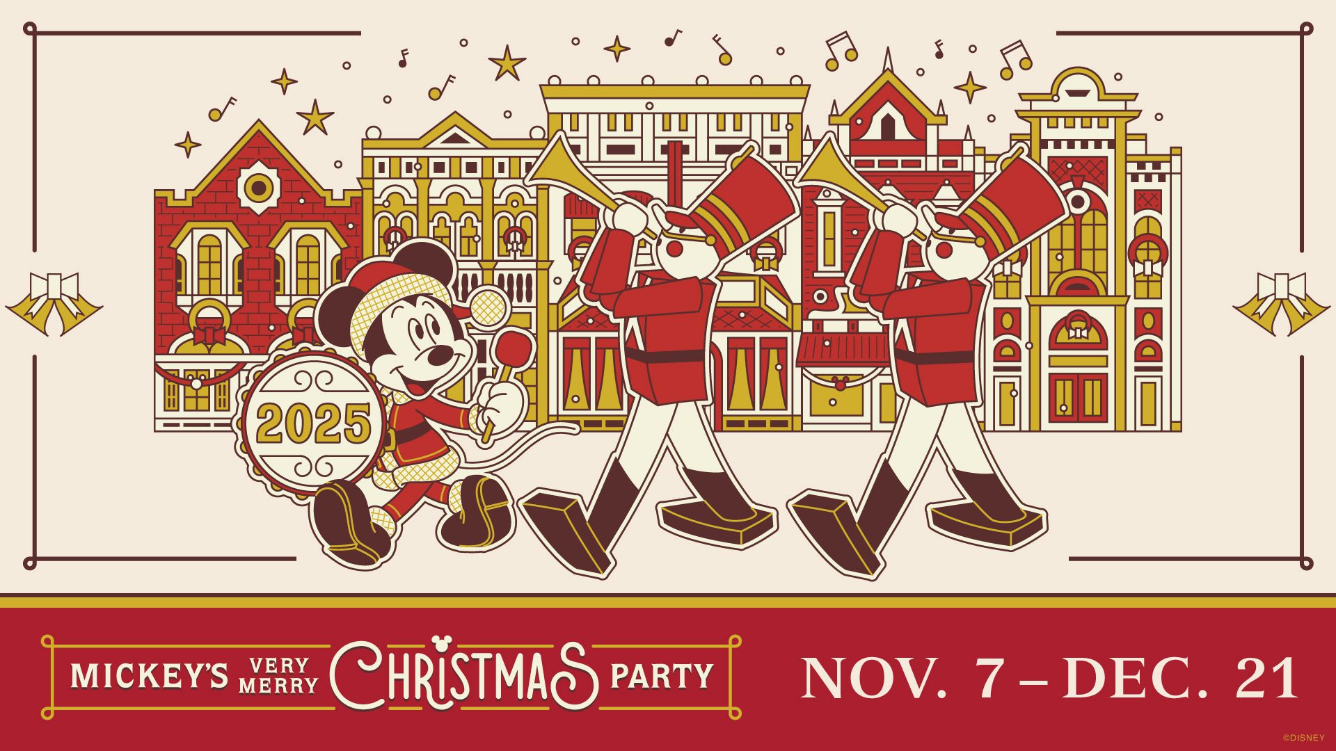 Festa de Natal do Magic Kingdom em 2025 - datas anunciadas