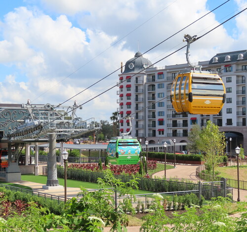 Teleférico Disney - Data de abertura do Skyliner divulgada