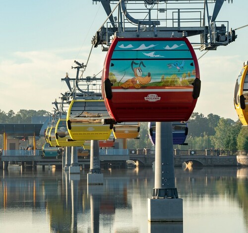 Disney Skyliner - como é o teleférico da Disney