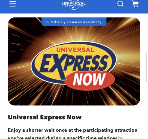 Universal Express Now - Novo sistema de Filas Expressas do Universal Orlando