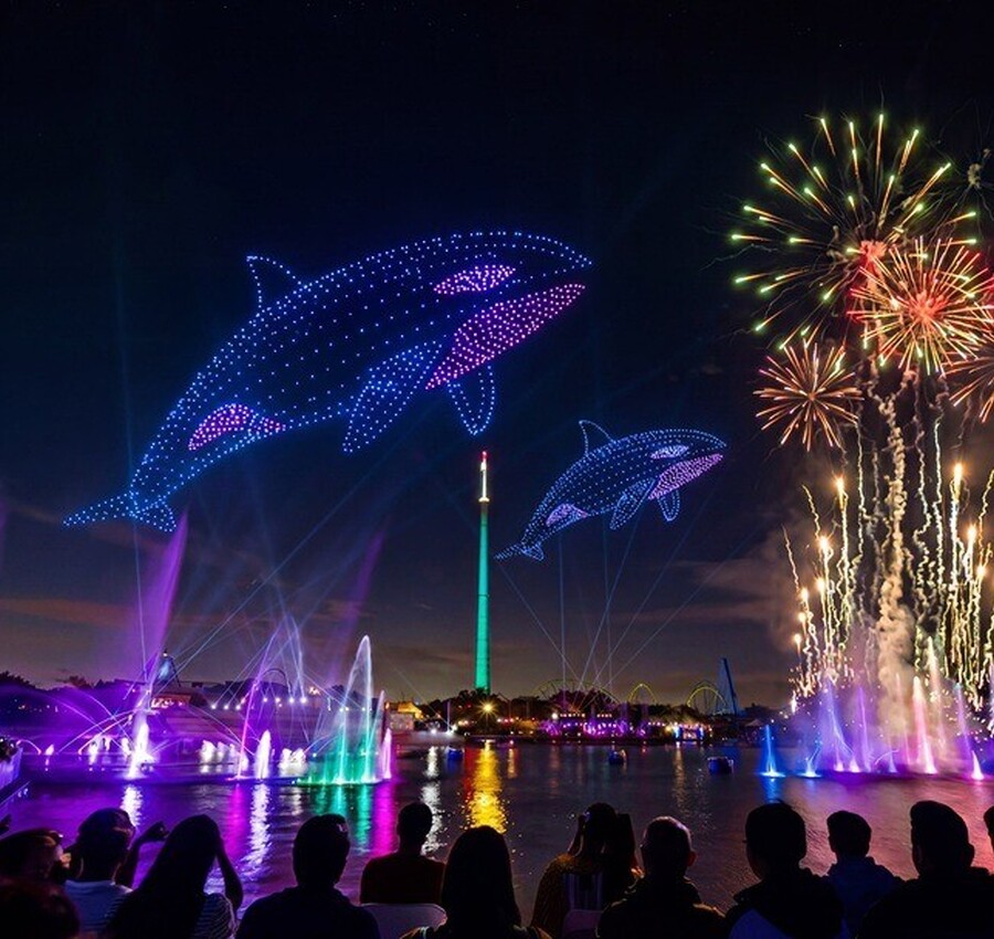 SeaWorld vai ter show de drones incluso no ingresso