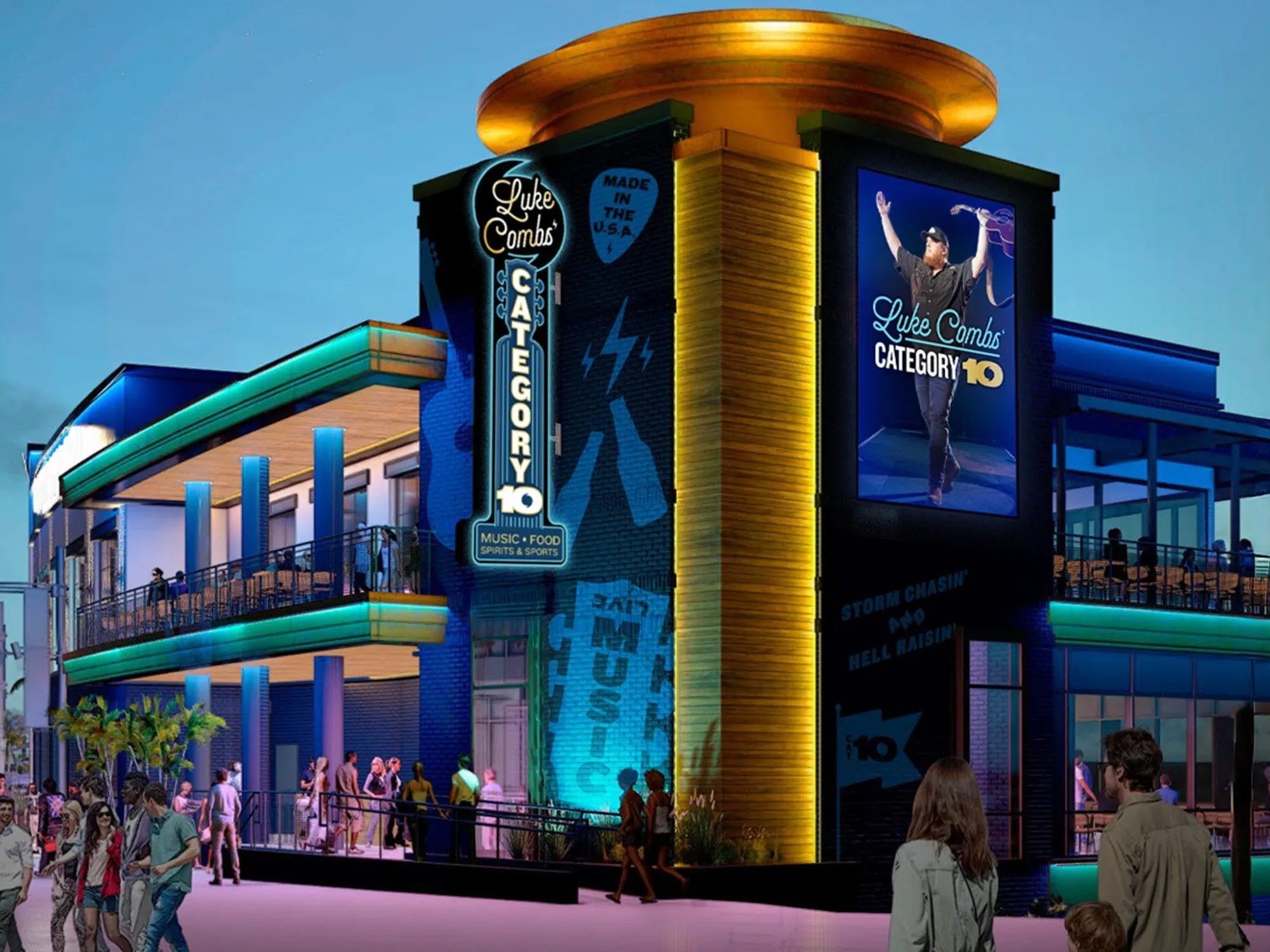 luke combs city walk orlando