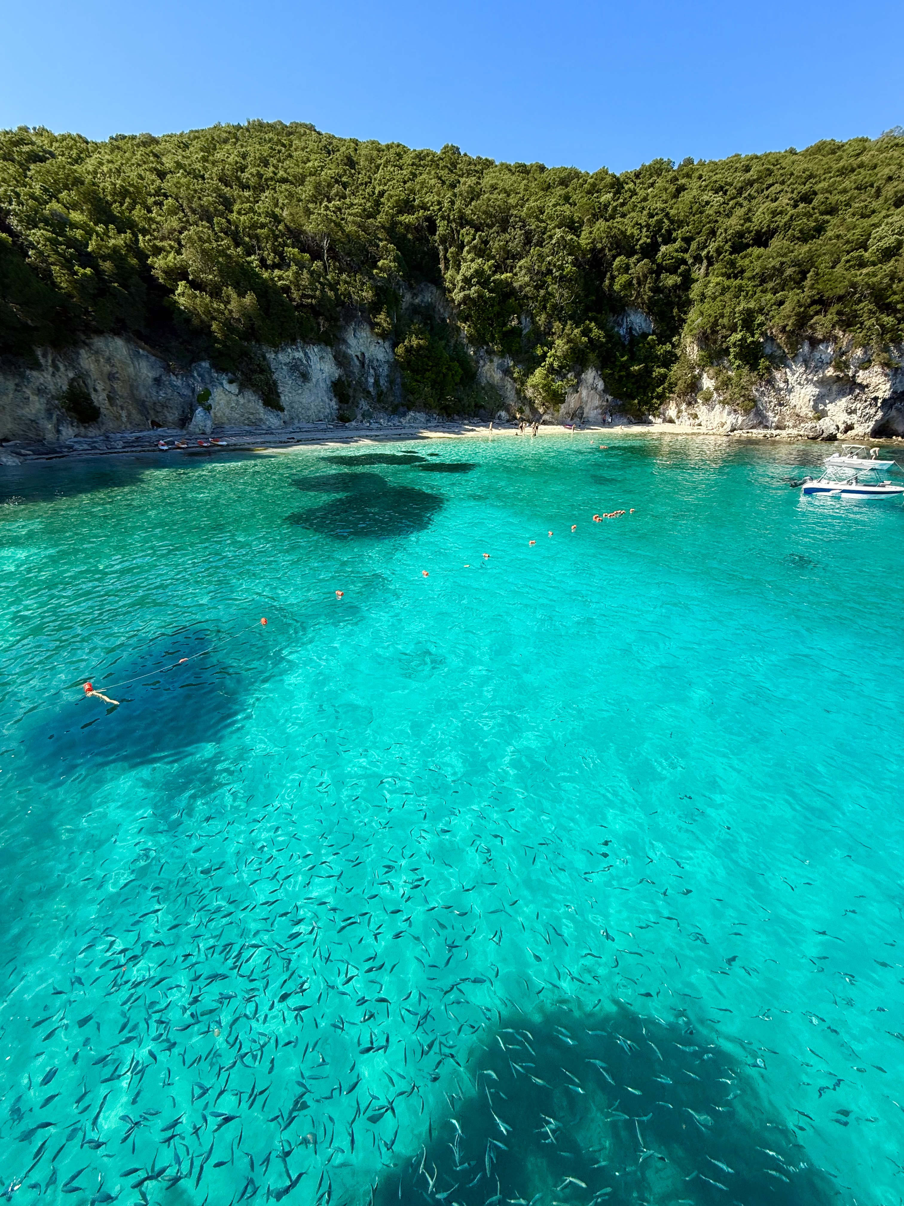 blue lagoon corfu