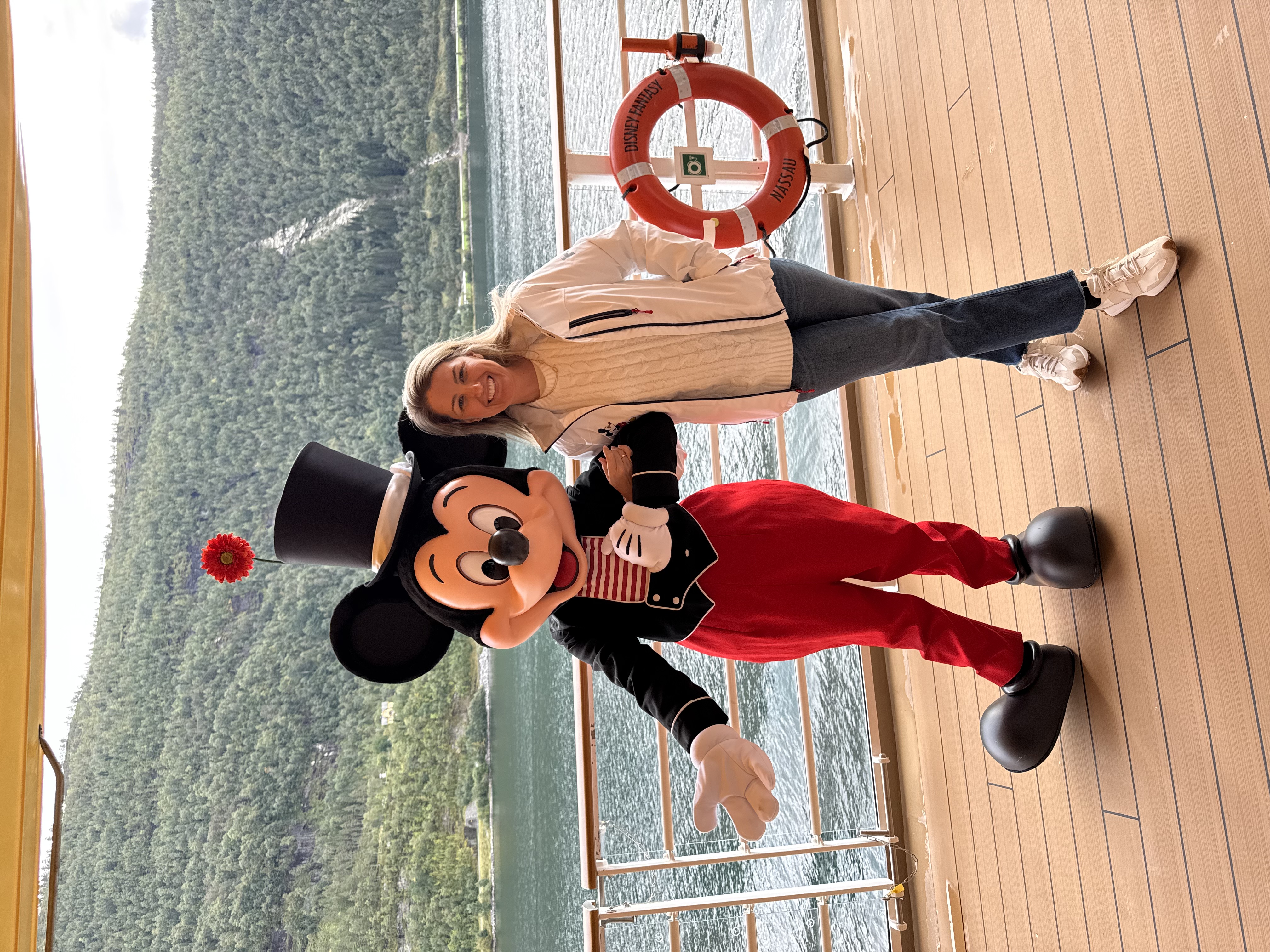 personagens cruzeiro disney noruega