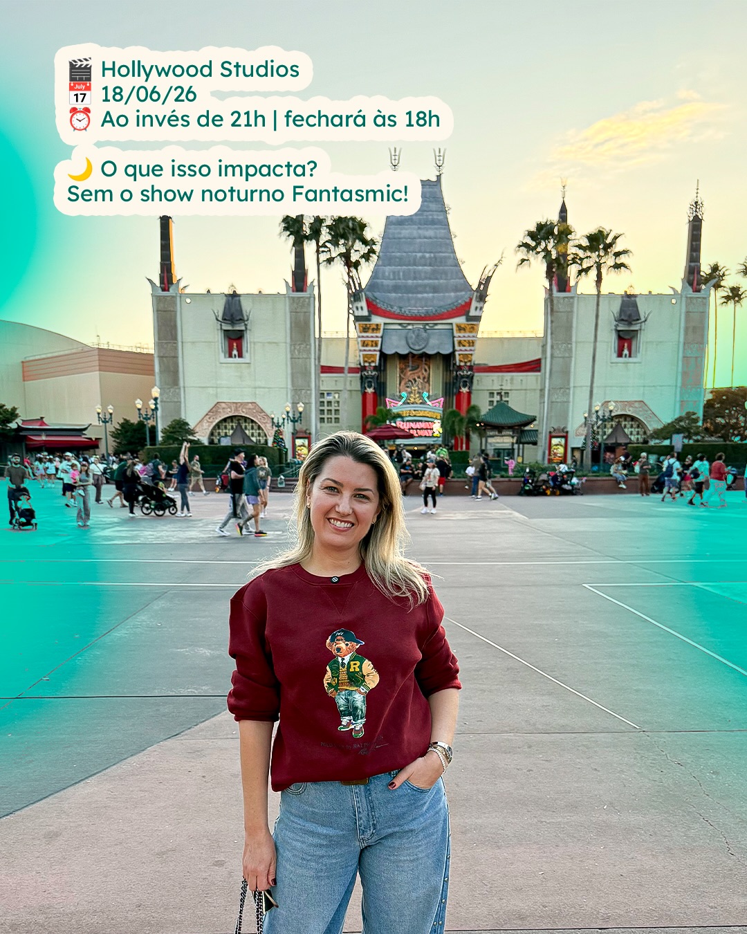 hollywood studios fecha cedo