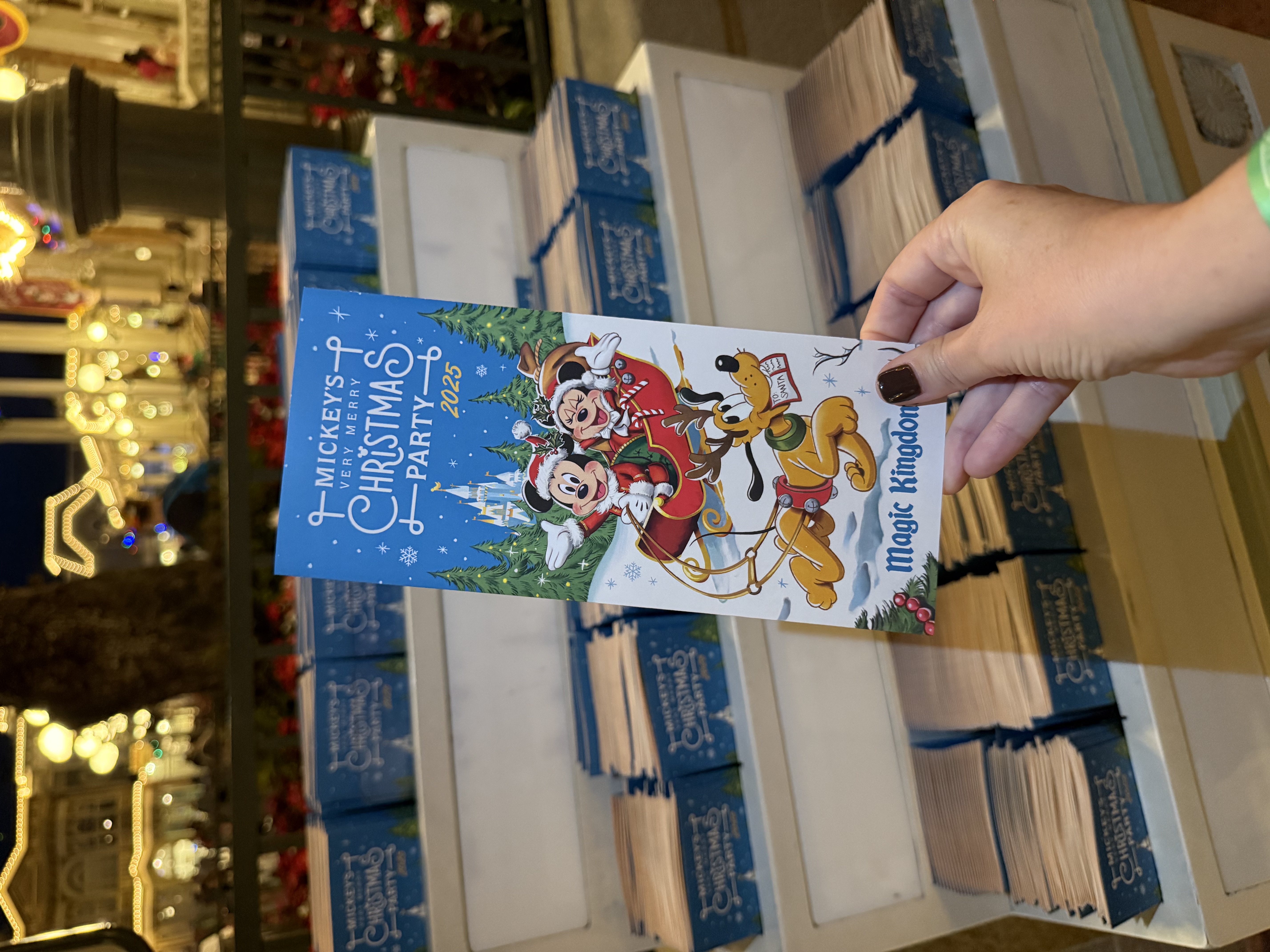 ingressos natal disney