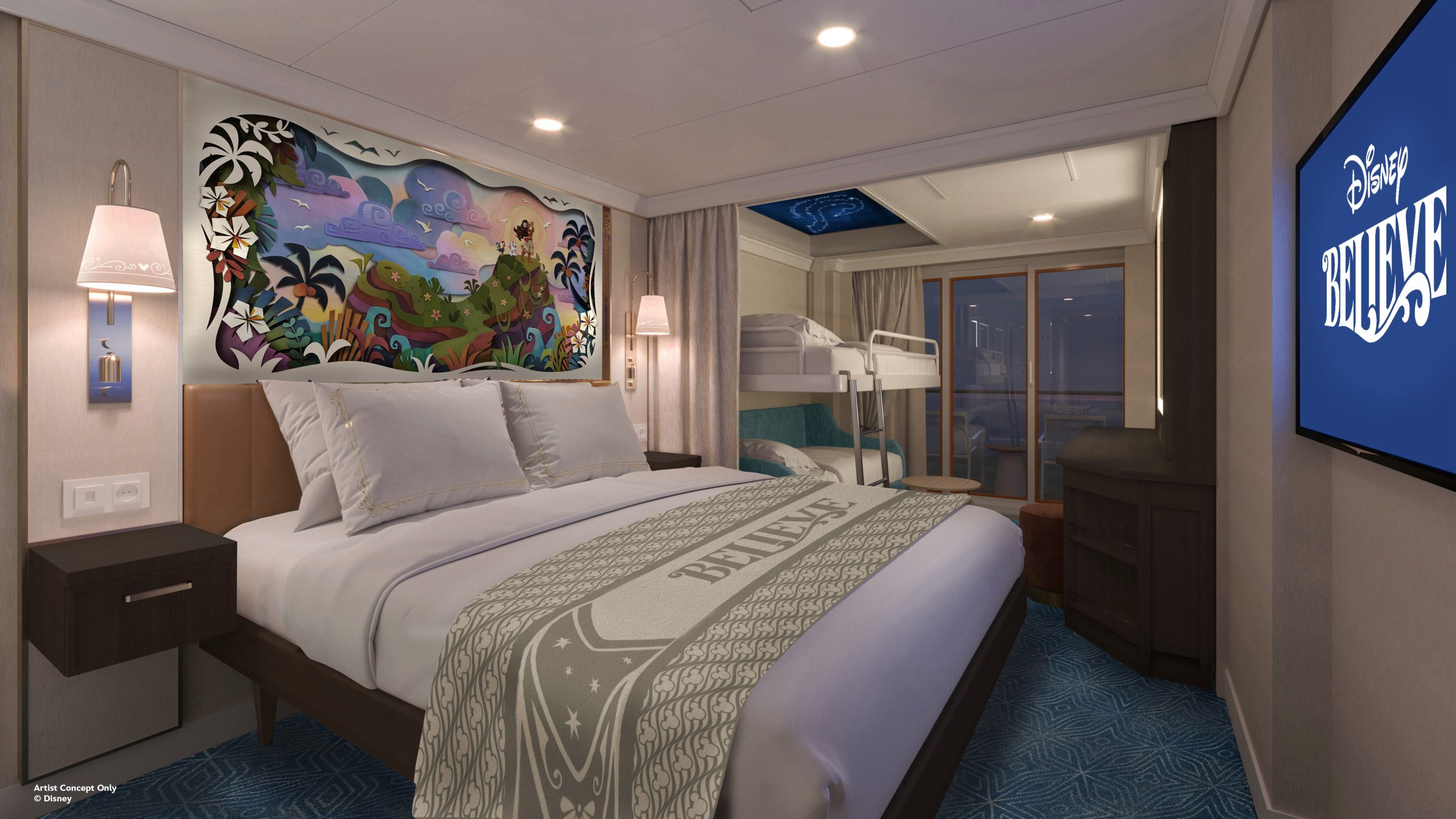 verandah stateroom disney believe