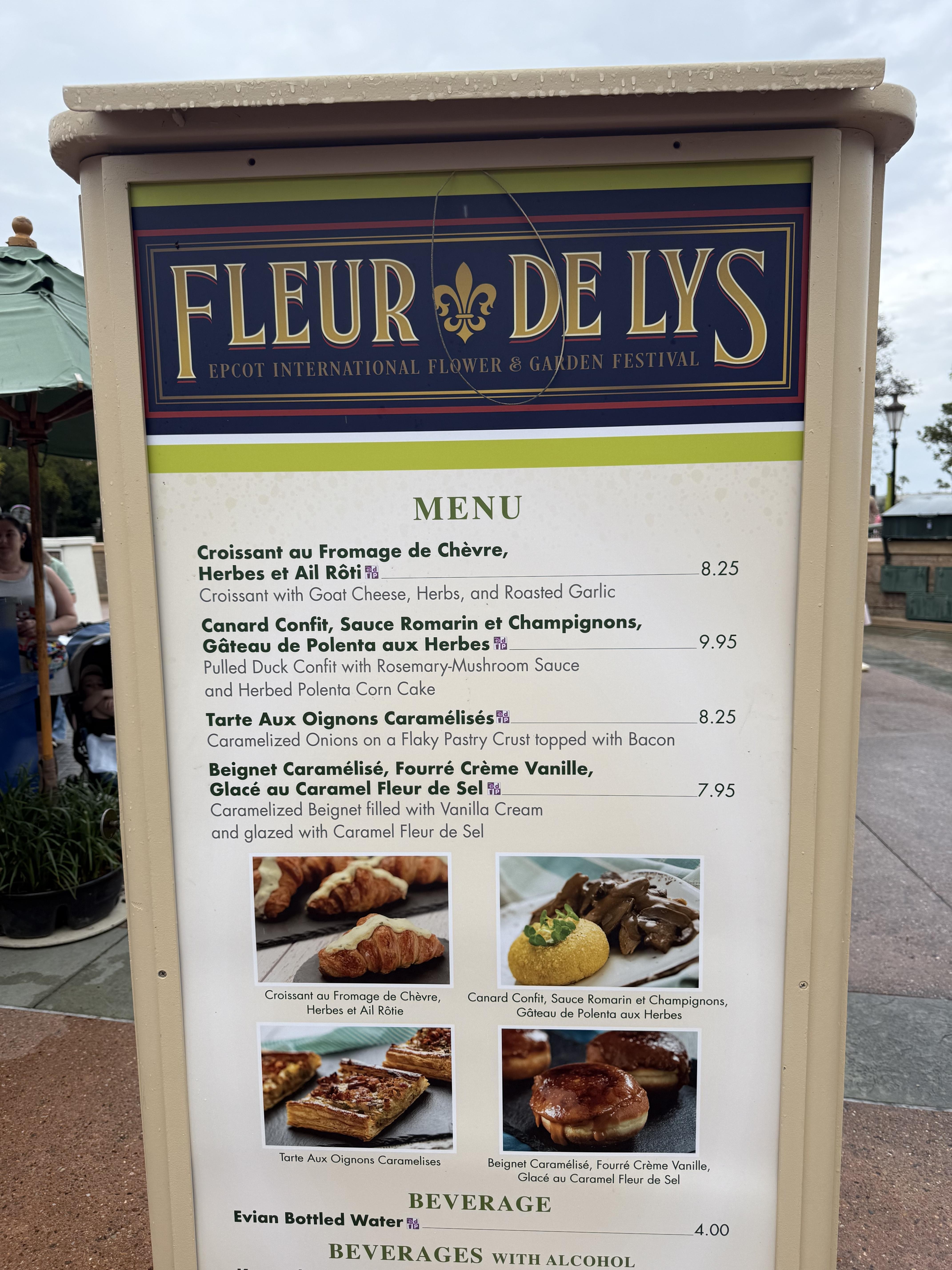 o que comer no flower & garden