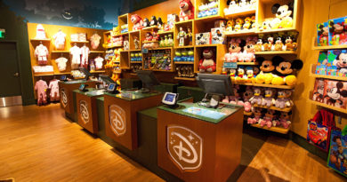 fechamento das lojas disney store