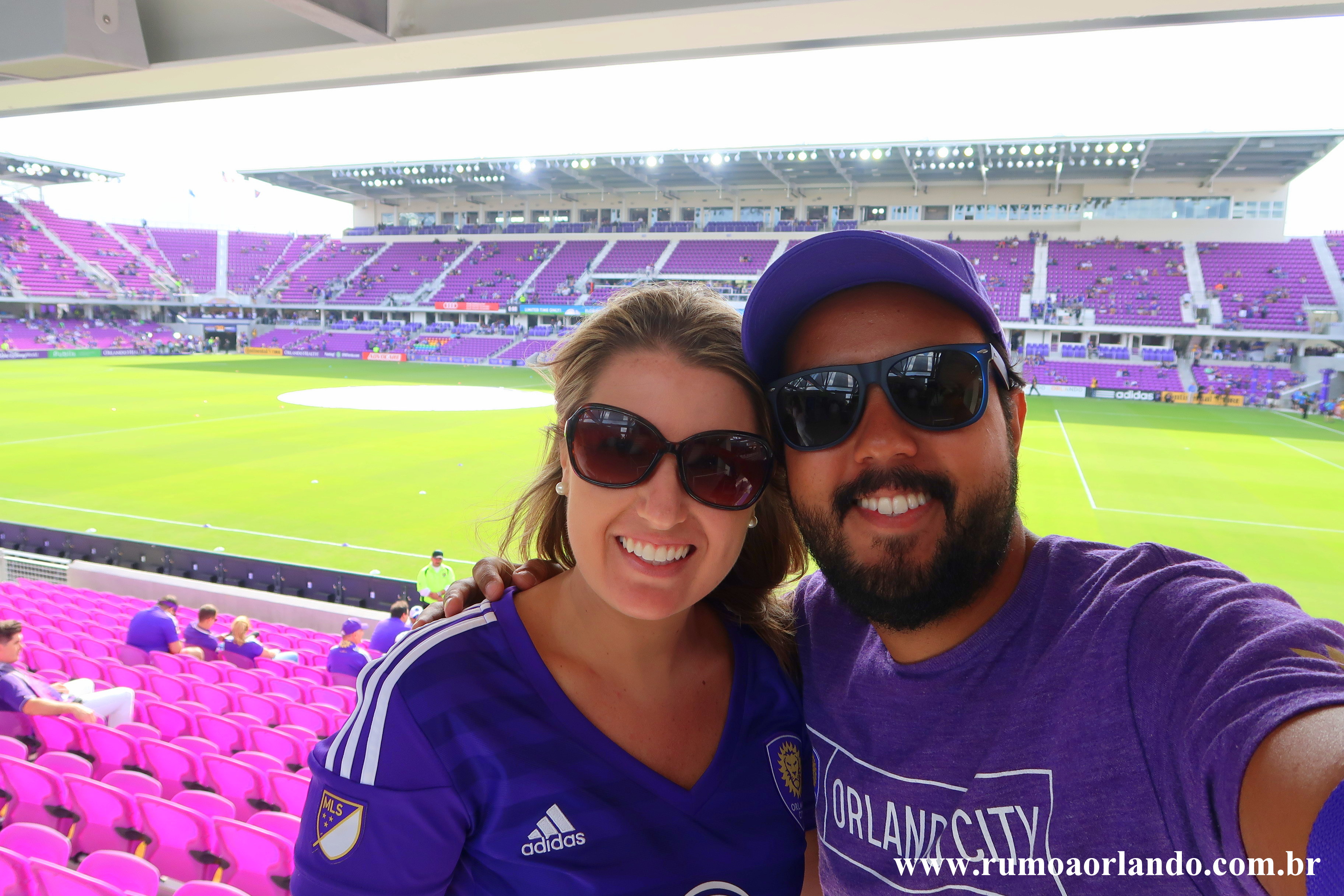 Como é um jogo de futebol em Orlando? ⚽️👇🏼 O estádio do Orlando City