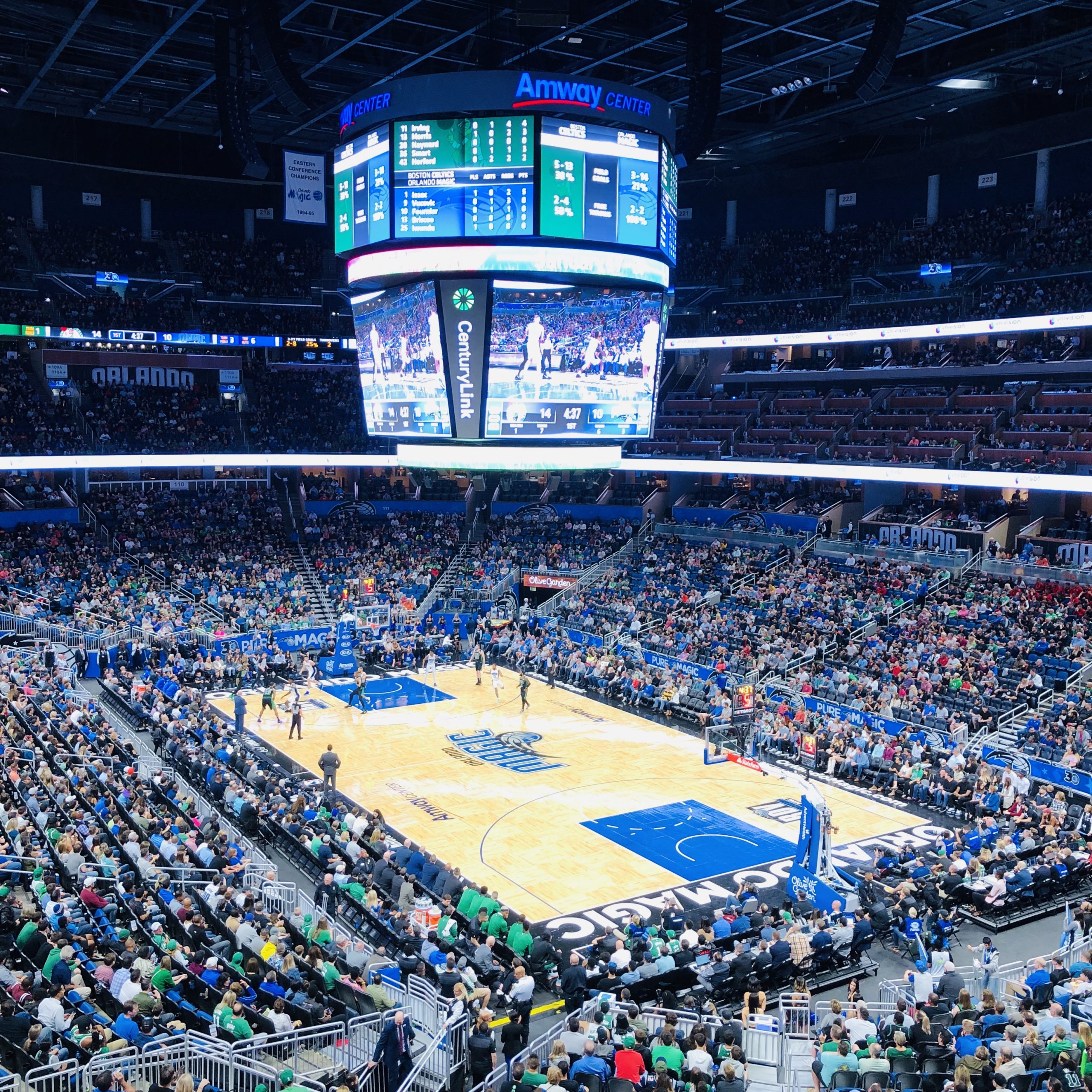 Calendário de jogos do Orlando Magic no Amway Center, em Orlando (temporada  2017-2018)