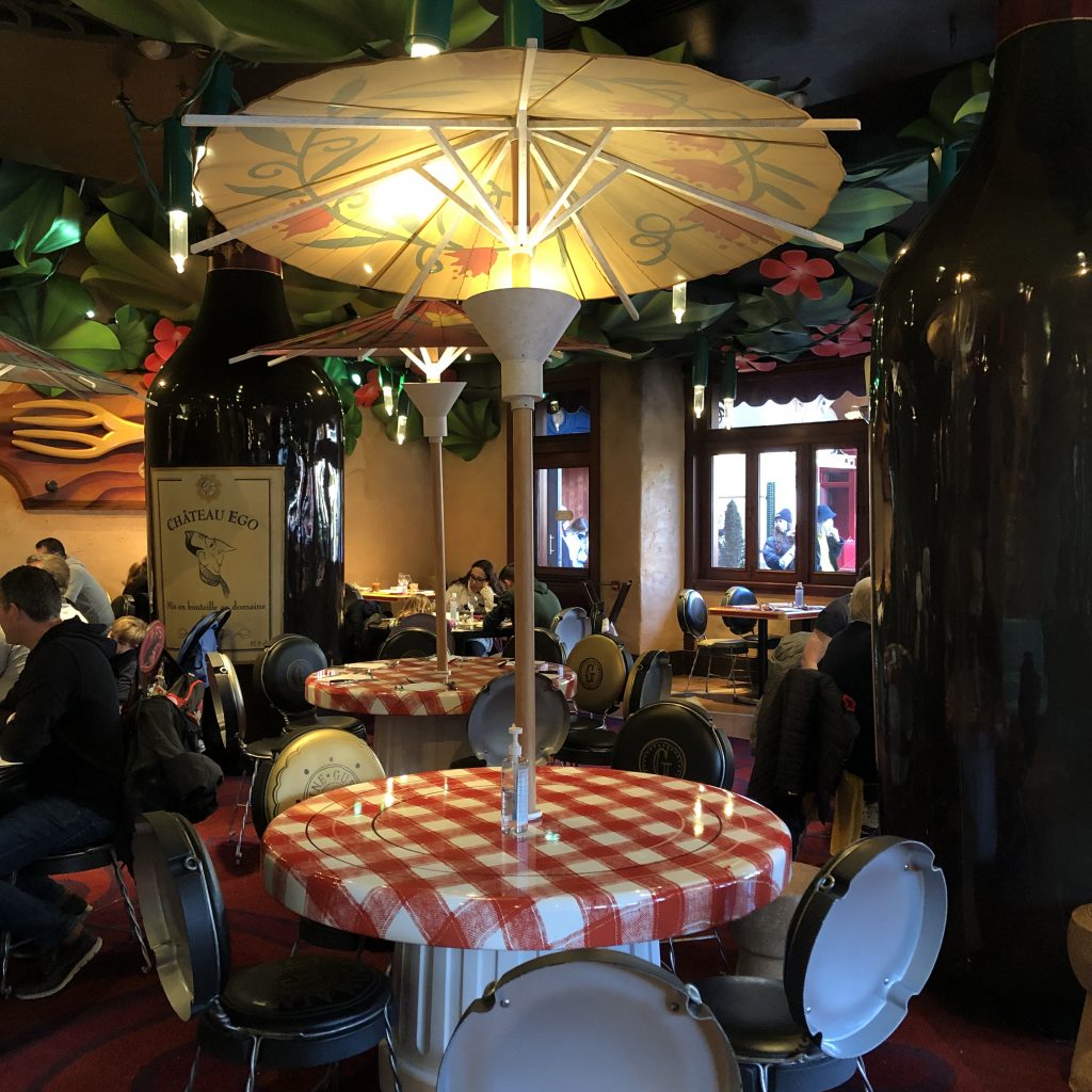 restaurante do Ratatouille na Disney