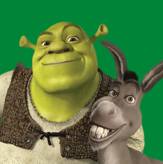 Burro do Shrek meme em 2023