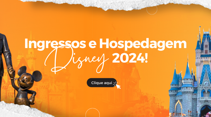 Ingressos Disney 2024