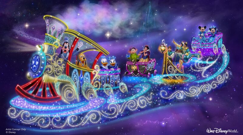 parada noturna magic kingdom