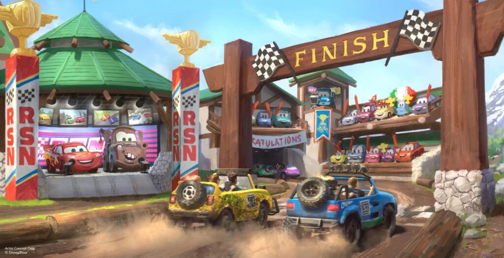 Carros magic kingdom