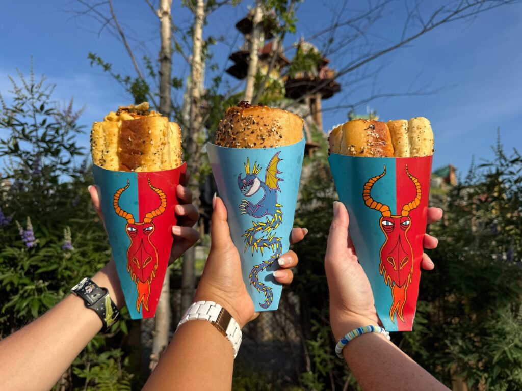 Mac & Cheese Cones Isle of Berk