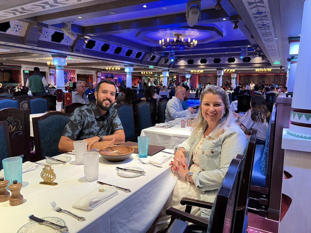 restaurantes navios disney