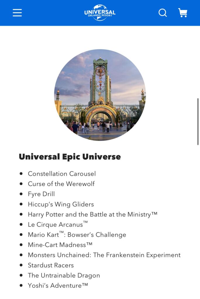express pass epic universe